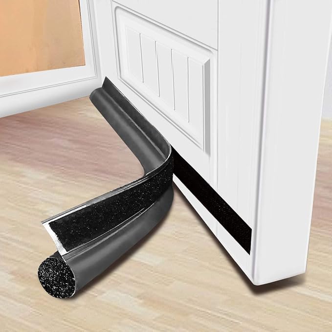 MAXTID Under Door Draft Stopper 36 inches Grey Door Draft Blocker Exterior Door by MAXTID