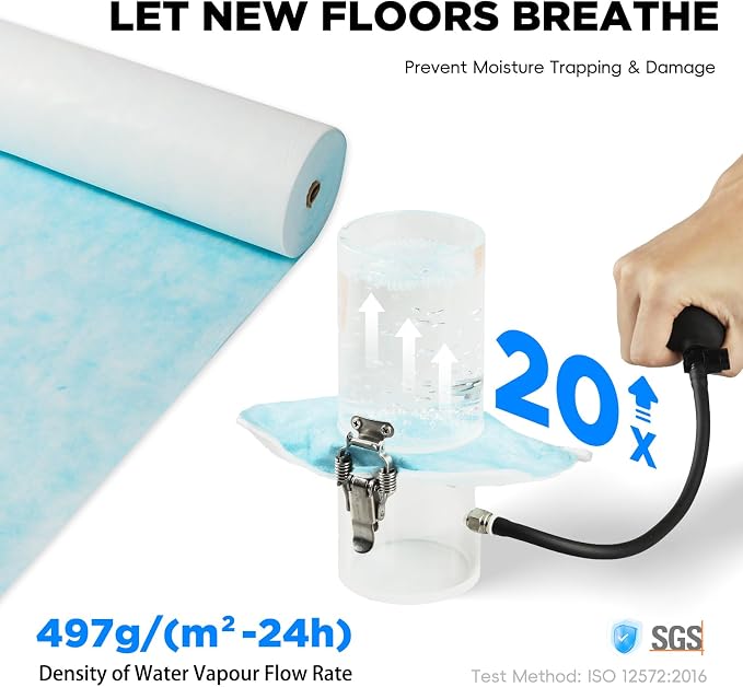 Mayershield Pro Breathable Self-Adhesive Temporary Floor Protection - Image 2