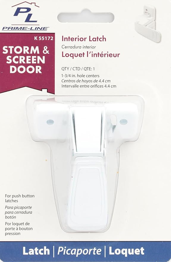 Prime-Line K 55172 Storm and Screen Door Inside Interior Latch - Image 4