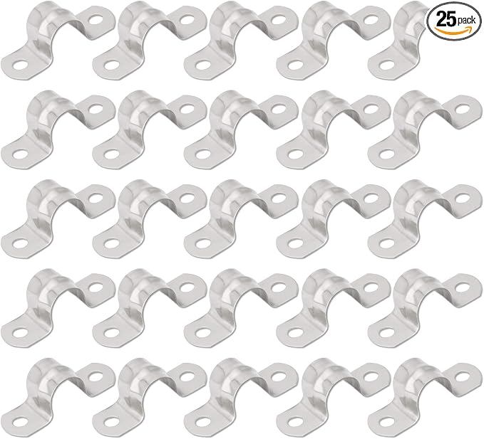 ISPINNER 25pcs M16 Stainless Steel Rigid Pipe Strap by ISPINNER