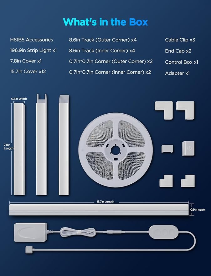 Govee RGBIC LED Strip Lights 16.4ft - Image 6