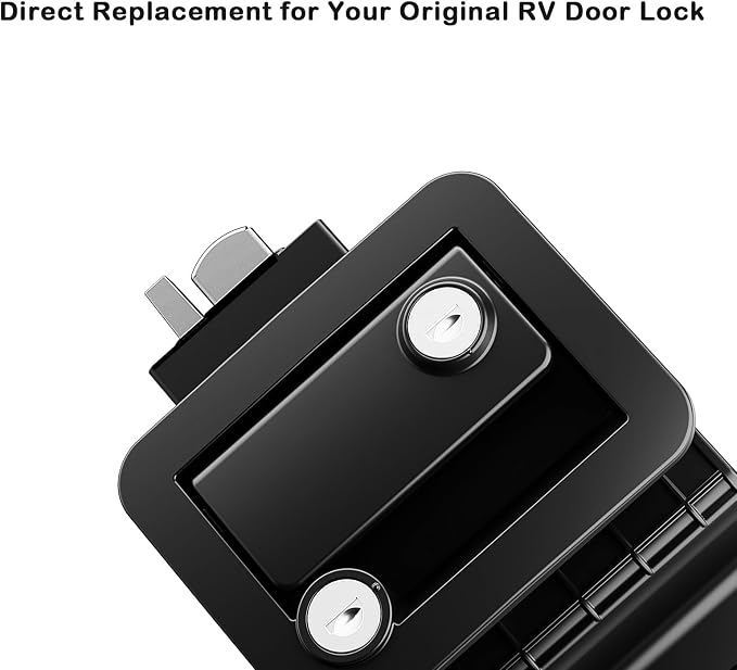 RV Door Lock Replacement, RV Door Latch Fits 2.75" x 3.75" Cutout | RV Door - Image 2