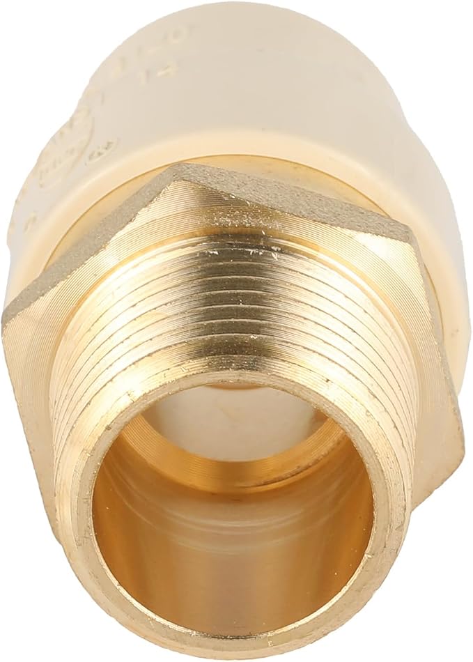 10 Pack EFIELD 1/2"CPVC x 1/2"Male NPT Transition Coupling Adapter | Male - Image 2