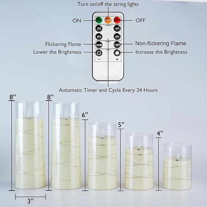 Homemory Flameless Candles - Image 7