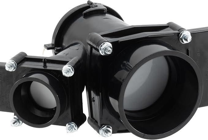 RecPro RV Dual Waste Water Valve | Black and Gray Tanks, ABS Plastic, Made in - Image 5