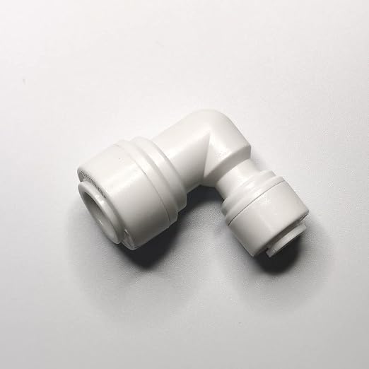 Malida 1/4" Tube to 3/8" Tube push fit elbow quick connect - Image 3