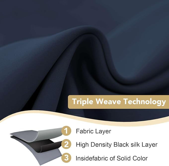 H.VERSAILTEX Premium Blackout Thermal Insulated Innovated Microfiber Home - Image 4