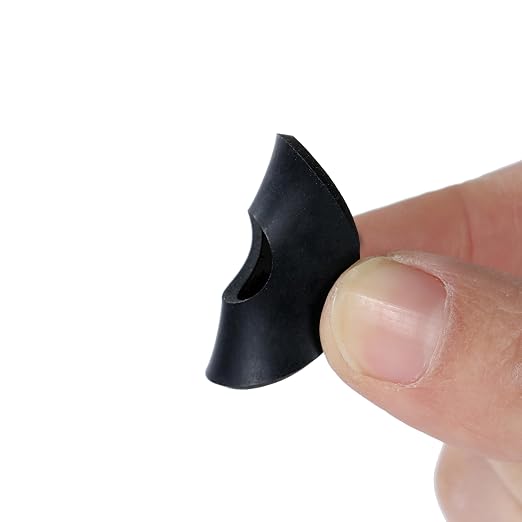 120Pcs Flat Rubber Washers Assortment Kit, 16/18/20/25/30mm Black Washer - Image 6
