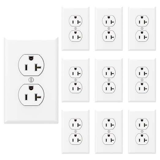 ThunderWay Duplex Electrical Receptacle Outlets by ThunderWay