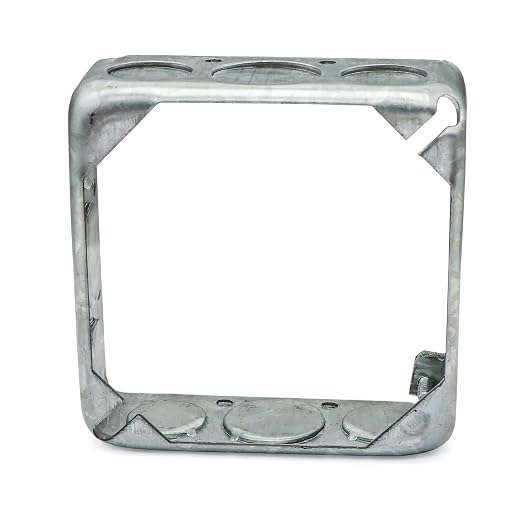 12 Packs Square Extension Ring, 1-1/2'' Deep, Electrical Box Extender, - Image 4