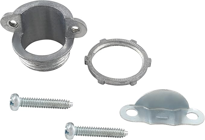 4 Pcs 3/4 Inch Clamp Type Cable Connectors, - Image 4