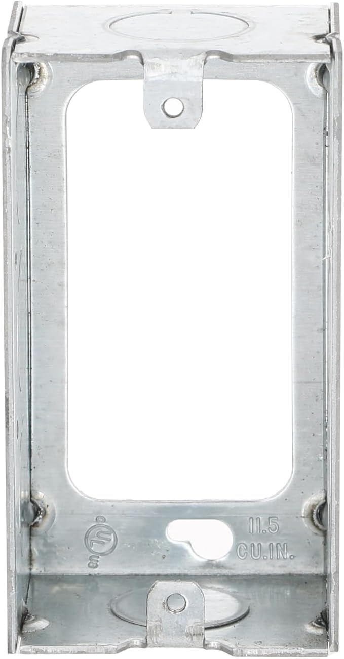 RACO 653 1-1/2-Inch Deep Handy Box Extension, 1/2-Inch Knockouts, 4-Inch x - Image 2