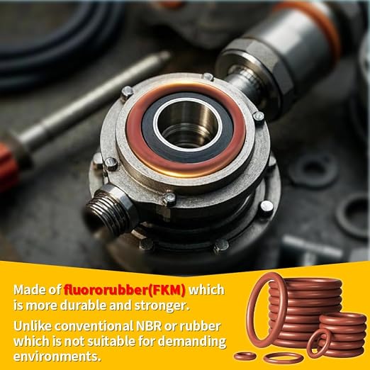 Viton O-Ring Kit, 30 Sizes, Shore 75A Durometer | FKM O-Rings, High-temperature - Image 6