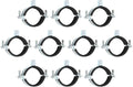 uxcell 20 Pcs Adjustable Pipe Bracket Clamp by uxcell