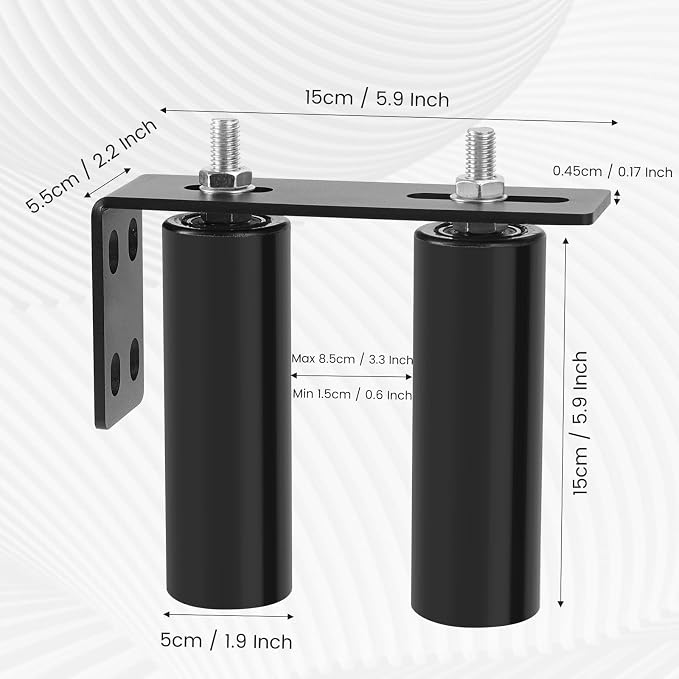 6"Gate Roller Guide, Sliding Gate Hardware - Image 2
