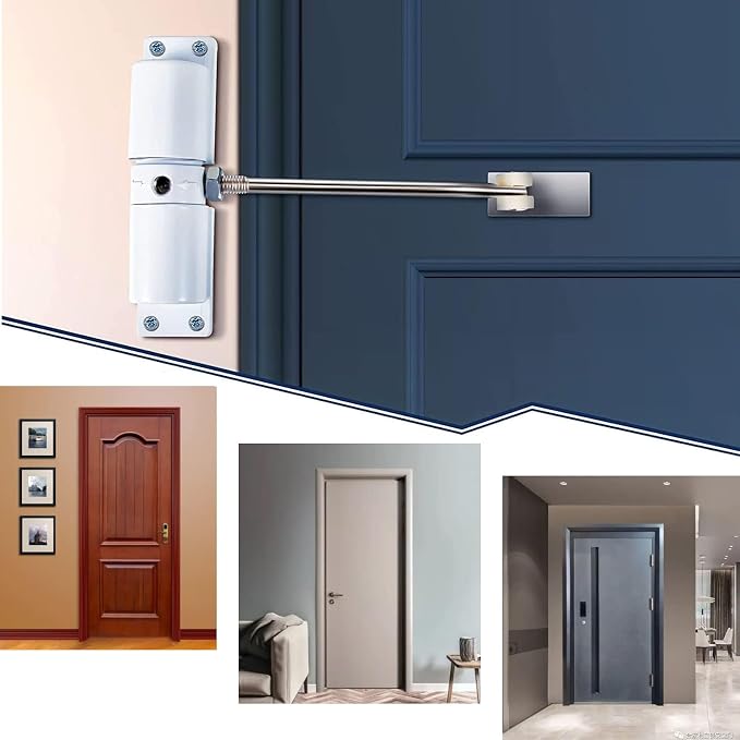 Automatic Door Closer, 30 kg Zinc Alloy Safety Spring Door Closer - Image 7