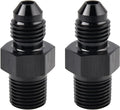 EVIL ENERGY 4AN Male Flare to 1/8" NPT Pipe Fitting Adapter Aluminum Straight by EVILENERGY