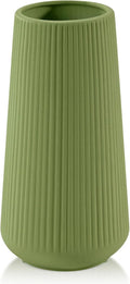 Saga Green Ceramic Vase, GUKJOB Small Cute Flower Vase by GUKJOB