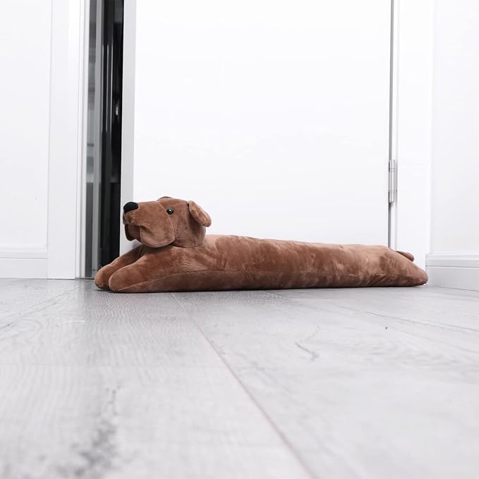 34 Inch 3LB Heavy Duty Under Door Draft Stopper, Decorative Soundproof Door - Image 6