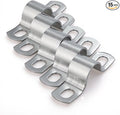 15 PCS 7/8 Inch, 304 Stainless Steel Thickened Pipe Clamps, Heavy-Duty Two Hole by hirtuotter