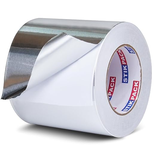 Aluminum Foil Tape 6 inch x 165ft Heavy Duty HVAC Duct Tape - Image 9