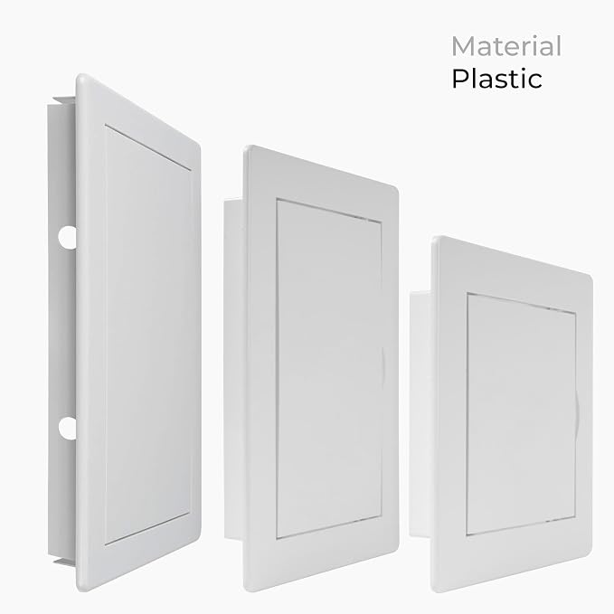 6x10 Inch White Access Panel for Drywall – ABS Plastic Square Wall, Ceiling - Image 7