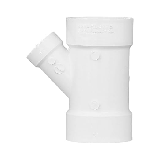 CHARLOTTE PIPE 3 x 3 x 1 1/2 DWV WYE REDUCING DWV - Image 5