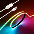 ZSLAIFU 5V RGB USB LED Light Strip, 3.28FT COB LED Strip Lights, RGB 5V LED by ZSLAIFU