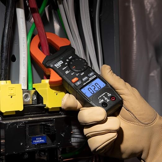 Klein Tools CL120 Digital Clamp Meter, Auto-Ranging 400 Amp AC, AC/DC Voltage - Image 5