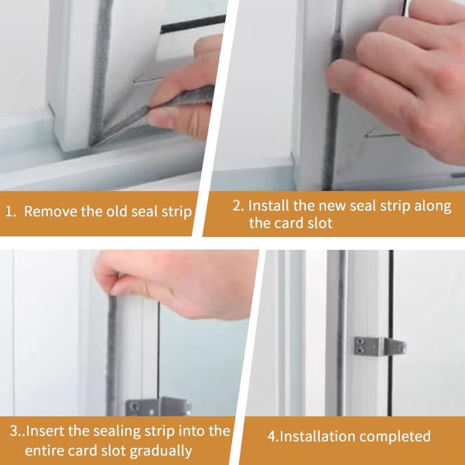 Weather Stripping Door Seal - 5m Brush Weather Stripping - Image 7