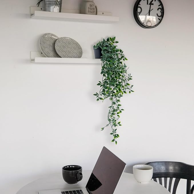 Freyalife Fake Plants Artificial Mandala Vine Faux Hanging Potted Plants - Image 4