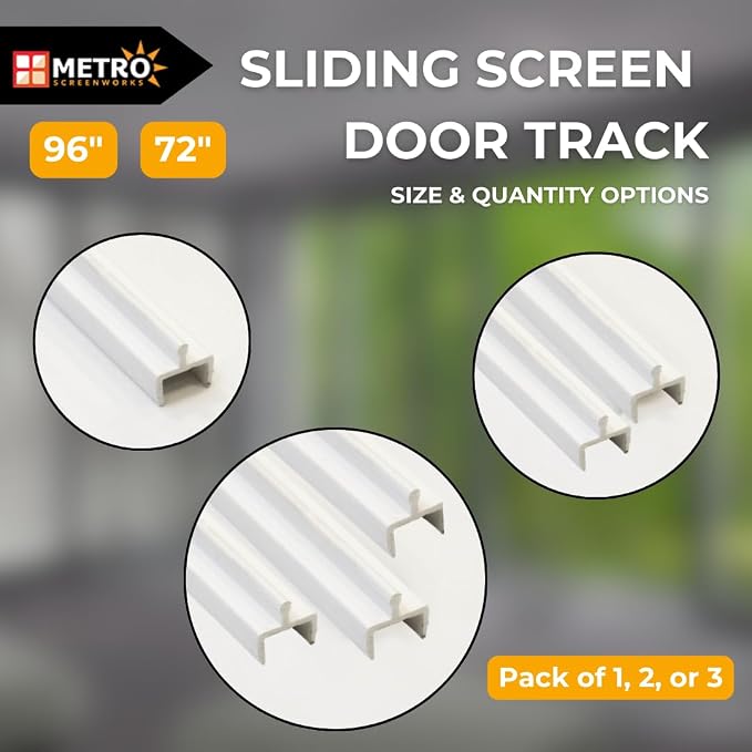 Metro Screenworks Sliding Door Bottom Track - Image 3