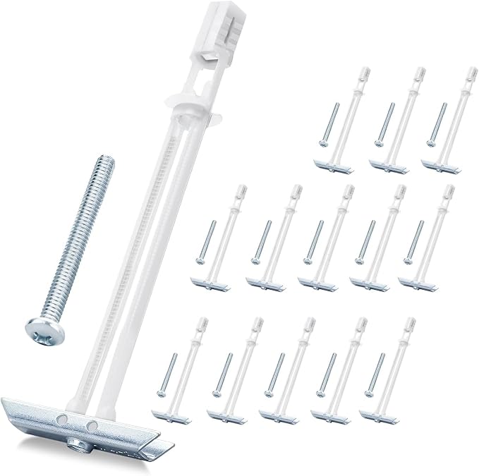 14 Pack Drywall Anchor with Included Bolts by TeikBuce