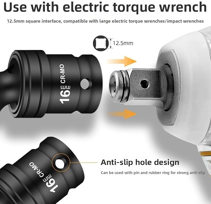 1/2 Inch Drive Hex Socket Adapter - Image 5