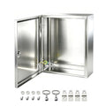 Electrical Enclosure 12x10x6, 304 Stainless Steel Enclosure IP66 Waterproof and by YcXingnon