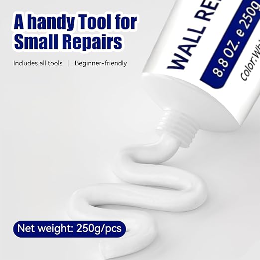 Drywall Repair Kit 2PCS, Wall Repair Paste Tube - Image 5