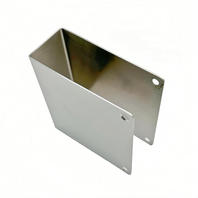 1-3/4" Stainless Steel Door Reinforcement Plate MP9492, 2 Pack | Stainless - Image 8