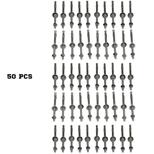 Mighty Fasteners Wedge Anchors – Heavy-Duty 304 Stainless Steel Expansion Bolts - Image 3