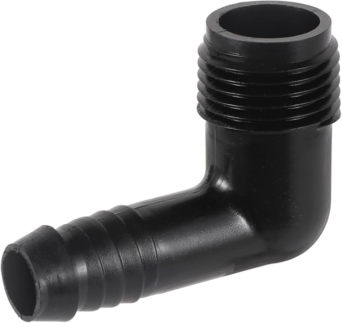 10pc Drip Irrigation Adapter 1/2"X1/2" 90-Degree Elbow NPT Male Pipe Fitting | - Image 5