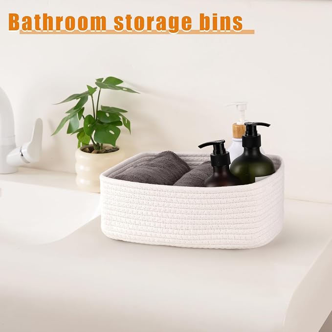 OIAHOMY 4 PACK 7L Storage Baskets - Image 3