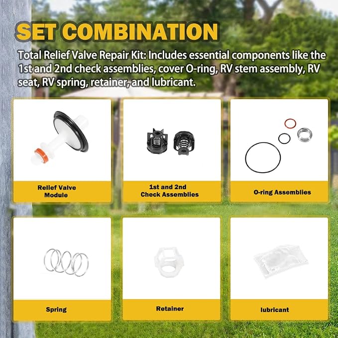 009M3 3/4" Total Repair Kit- Compatible Replacement - Image 5