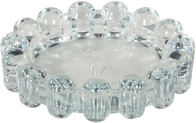 Home Collection Original Clear Glass Large Bubble Candle Dish | Votive and by AliceLaneHomeCollection