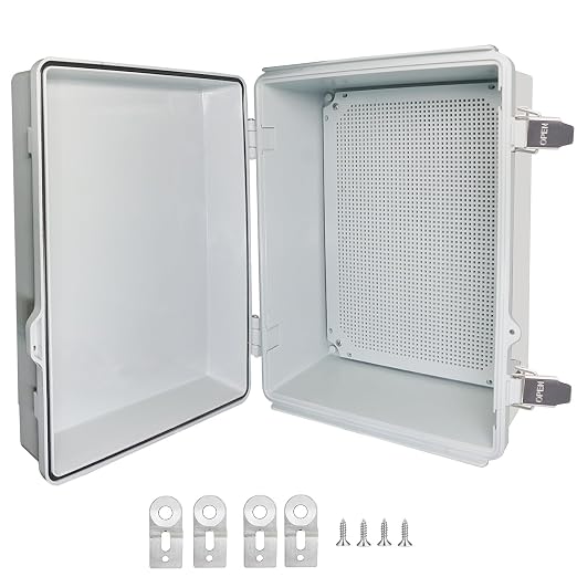 Waterproof Junction Box, ABS Plastic Electrical Box by LuSumtly
