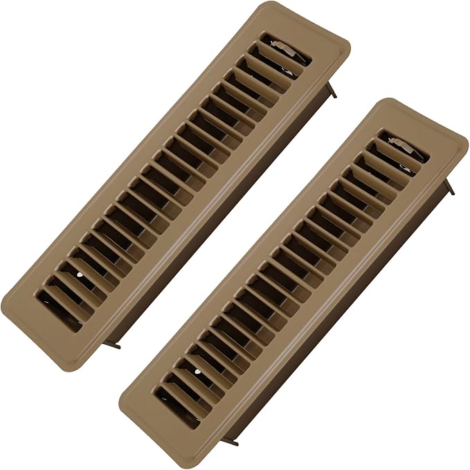 Howeall 2 Pack 2" x 10" Floor Register by Howeall