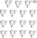 15 Pack 1/4 Inch Y Type 3 Way Tee Splitter Fittings by Unknown
