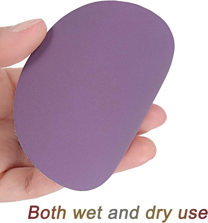 uxcell 20Pcs 3-Inch Purple Sanding Discs 1000 Grits Hook and Loop Professional - Image 3