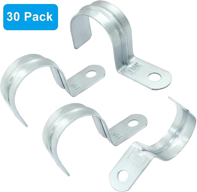 Biaungdo M40 Rigid Pipe Strap, 1-1/2 Inch, Zinc Plated Steel, Heavy Duty - Image 5
