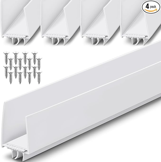 Pickmesh 4 Pcs 36 Inch Adjustable Storm Door Sweep by Pickmesh