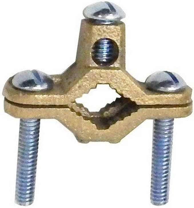 Morris Products 90599 Copper Ground Pipe Clamps 4-1/2"-6" by Morris