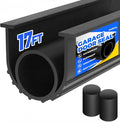 Holikme Garage Door Bottom Seal, EPDM Rubber Weather Stripping 17Ft Black | by Holikme